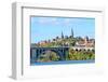 Washington Dc, a View from Georgetown and Key Bridge in Autumn-Orhan-Framed Photographic Print