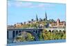 Washington Dc, a View from Georgetown and Key Bridge in Autumn-Orhan-Mounted Photographic Print