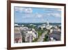 Washington DC - Aerial View of Pennsylvania Street with Federal Buildings including US Archives Bui-Orhan-Framed Photographic Print