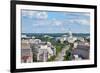 Washington DC - Aerial View of Pennsylvania Street with Federal Buildings including US Archives Bui-Orhan-Framed Photographic Print