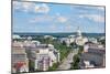 Washington DC - Aerial View of Pennsylvania Street with Federal Buildings including US Archives Bui-Orhan-Mounted Photographic Print