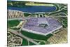 Washington DC, Aerial View of the Pentagon Building-Lantern Press-Stretched Canvas