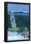Washington DC, Arlington National Cemetery-null-Framed Poster