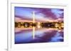 Washington DC at the Tidal Basin and Washington Monument.-SeanPavonePhoto-Framed Photographic Print