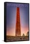 Washington, DC - Bunker Hill Monument-Lantern Press-Framed Stretched Canvas