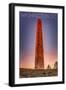 Washington, DC - Bunker Hill Monument-Lantern Press-Framed Art Print