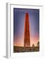 Washington, DC - Bunker Hill Monument-Lantern Press-Framed Art Print