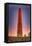 Washington, DC - Bunker Hill Monument-Lantern Press-Framed Stretched Canvas