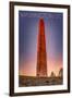 Washington, DC - Bunker Hill Monument-Lantern Press-Framed Art Print