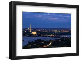 Washington, Dc by Night-kayglobal-Framed Premium Photographic Print