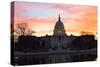 Washington Dc, Capitol Building in a Cloudy Sunrise-Orhan-Stretched Canvas