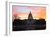 Washington Dc, Capitol Building in a Cloudy Sunrise-Orhan-Framed Photographic Print