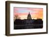 Washington Dc, Capitol Building in a Cloudy Sunrise-Orhan-Framed Photographic Print