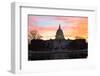 Washington Dc, Capitol Building in a Cloudy Sunrise-Orhan-Framed Photographic Print