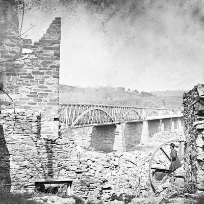 'Washington, DC, Chain Bridge Near Washington, Civil War' Prints