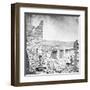 Washington, DC, Chain Bridge Near Washington, Civil War-Lantern Press-Framed Art Print