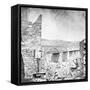 Washington, DC, Chain Bridge Near Washington, Civil War-Lantern Press-Framed Stretched Canvas