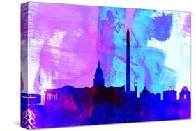 Washington Dc City Skyline-NaxArt-Stretched Canvas