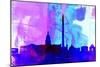 Washington Dc City Skyline-NaxArt-Mounted Art Print