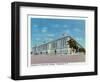 Washington, DC, Exterior View of the Department of Agriculture Building-Lantern Press-Framed Art Print