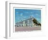 Washington, DC, Exterior View of the Department of Agriculture Building-Lantern Press-Framed Art Print