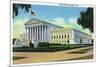 Washington DC, Exterior View of the US Supreme Court Building, no.2-Lantern Press-Mounted Art Print