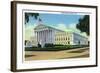 Washington DC, Exterior View of the US Supreme Court Building, no.2-Lantern Press-Framed Art Print