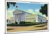 Washington DC, Exterior View of the US Supreme Court Building, no.2-Lantern Press-Mounted Art Print