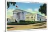 Washington DC, Exterior View of the US Supreme Court Building, no.2-Lantern Press-Stretched Canvas