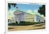 Washington DC, Exterior View of the US Supreme Court Building, no.2-Lantern Press-Framed Art Print