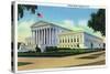 Washington DC, Exterior View of the US Supreme Court Building, no.2-Lantern Press-Stretched Canvas