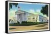 Washington DC, Exterior View of the US Supreme Court Building, no.2-Lantern Press-Framed Stretched Canvas
