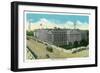 Washington, DC, Exterior View of the US Treasury Building-Lantern Press-Framed Art Print