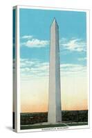 Washington, DC, Exterior View of the Washington Monument-Lantern Press-Stretched Canvas