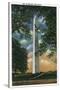 Washington DC, Exterior View of the Washington Monument-Lantern Press-Stretched Canvas