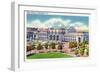 Washington, DC, Exterior View of Union Station-Lantern Press-Framed Art Print