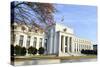 Washington DC - Federal Reserve Building in Autumn-Orhan-Stretched Canvas