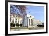 Washington DC - Federal Reserve Building in Autumn-Orhan-Framed Photographic Print