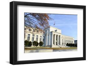 Washington DC - Federal Reserve Building in Autumn-Orhan-Framed Photographic Print