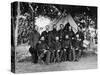 Washington, DC, General Jefferson Davis and Staff, Civil War-Lantern Press-Stretched Canvas