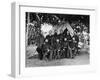 Washington, DC, General Jefferson Davis and Staff, Civil War-Lantern Press-Framed Art Print