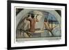 Washington DC, Library of Congress, Evolution of the Book Series View, Hieroglyphics-Lantern Press-Framed Premium Giclee Print