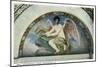 Washington DC, Library of Congress, Interior View of the Uriel Mural-Lantern Press-Mounted Art Print