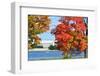 Washington Dc, Lincoln Memorial in Autumn-Orhan-Framed Photographic Print