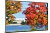 Washington Dc, Lincoln Memorial in Autumn-Orhan-Mounted Photographic Print