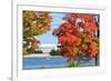 Washington Dc, Lincoln Memorial in Autumn-Orhan-Framed Photographic Print