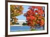 Washington Dc, Lincoln Memorial in Autumn-Orhan-Framed Photographic Print