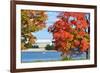 Washington Dc, Lincoln Memorial in Autumn-Orhan-Framed Photographic Print