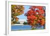 Washington Dc, Lincoln Memorial in Autumn-Orhan-Framed Photographic Print