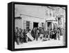 Washington, DC, Maimed Soldiers at U.S. Christian Commission, Civil War-Lantern Press-Framed Stretched Canvas